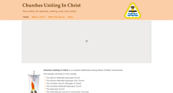 Desktop Screenshot of churchesunitinginchrist.org